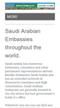 Mobile Screenshot of embassy-saudi.com